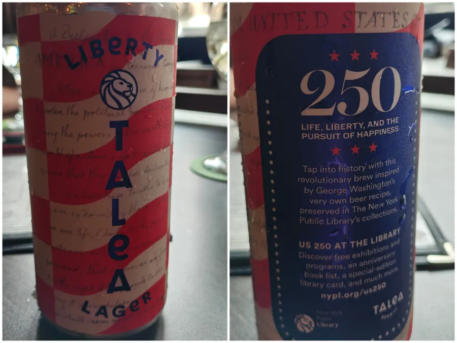 Talea George Washington Beer