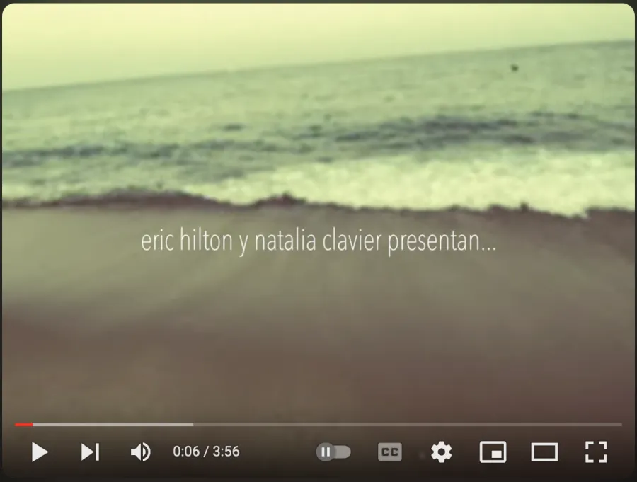 Thumbnail for the youTube video showing the video title with an ocean shore in the video