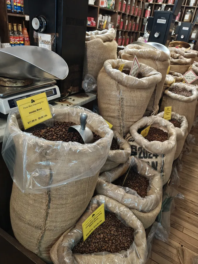 Porto Rico Coffee in NYC