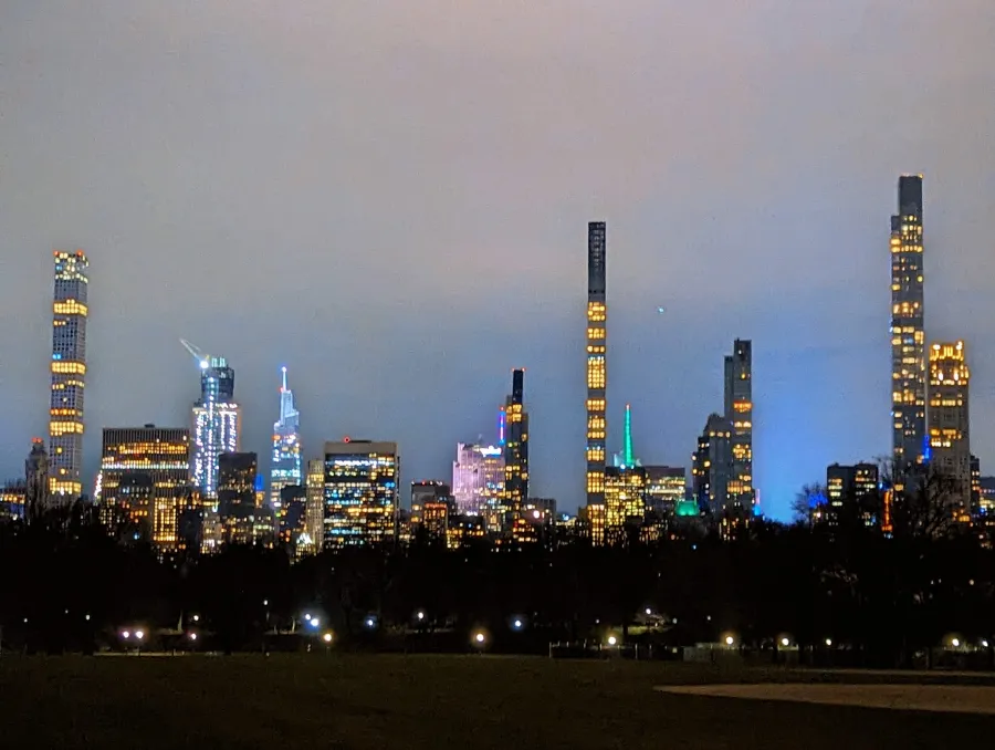 Manhattan from Central Park