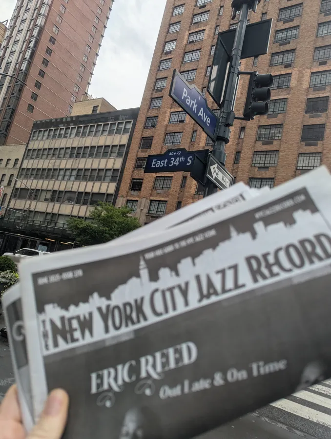 New York Jazz Record newspapper 