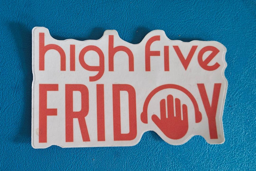 HighFiveFriday Sticker