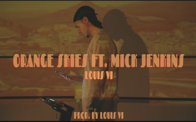 A thumbnail of the youTube video for ORANGE SKIES By ItsLouisVI featuring Mick Jenkins